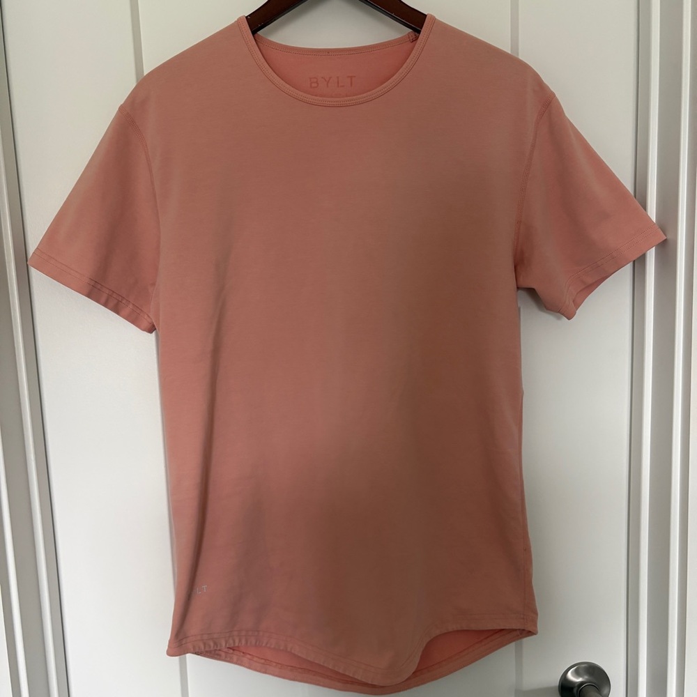 Bylt Basics Drop Cut LUX Short Sleeve Crew Tee Shirt Men’s M Medium